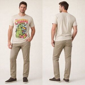 NWT Shein Reptar Sriracha Graphic T-Shirt – Size L